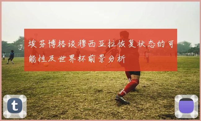 埃芬博格谈穆西亚拉恢复状态的可能性及世界杯前景分析